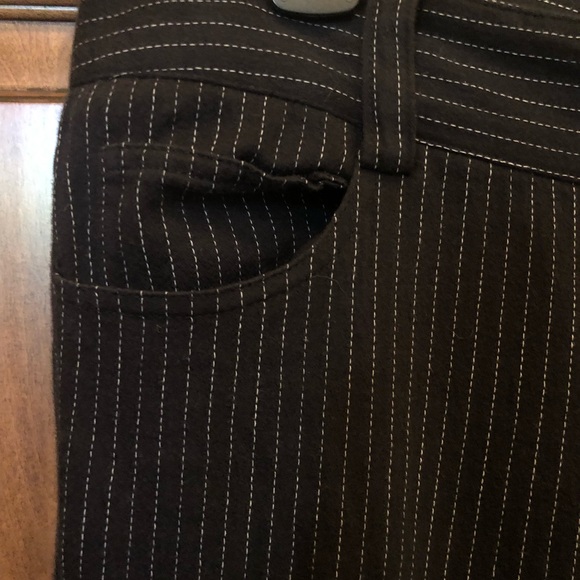 Olivia Pinstripe Straight Ankle main image 0